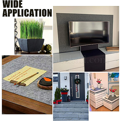 Нетканые ткани вышивка иглы войлока для DIY ремесел DIY-WH0156-92C-1