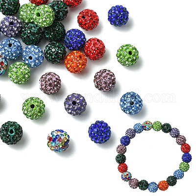 30 шт. Проложить бусины для дискотечного шара RB-YW0001-14O-1