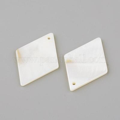 Подвески из пресноводных оболочек SHEL-Q008-44A-1