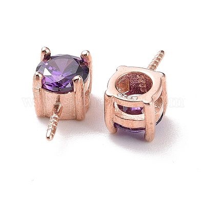 925 подпорка из стерлингового серебра STER-D035-47RG-1