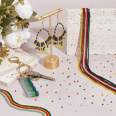 26 нить нити стеклянных бусин 13 цветов GLAA-PH0003-79-1