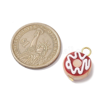 Подвески с эмалью лэмпворк ручной работы PALLOY-JF02572-1