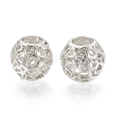 Сплавочные европейские бусины PALLOY-T048-29P-1