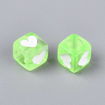 Прозрачные акриловые бусины OACR-N140-02G-1