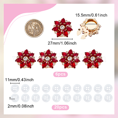 Запонки из сплава и пластиковые пуговицы с одним отверстием HJEW-NB00250-1