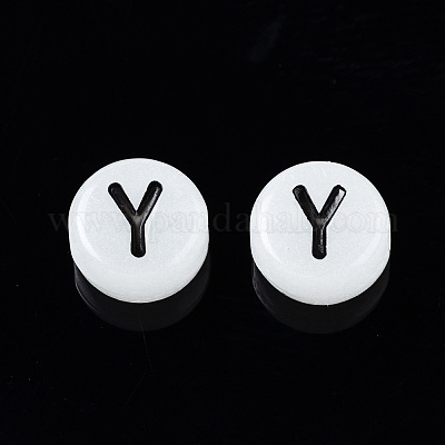 Акриловые бусины SACR-S273-29Y-1