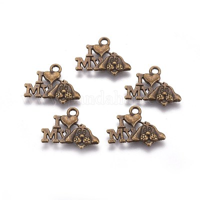 Подвески из тибетского сплава TIBEP-0399-AB-LF-1