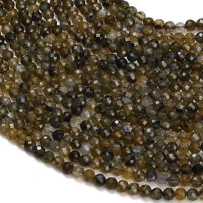 Natur Labradorit Perlen Stränge&nbsp;GG-CBA9722-A03-2mm-1