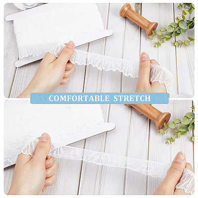 20 ярд полиэстеровых кружевных лент OCOR-GF0003-29A-1