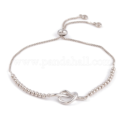 Браслеты-слайдеры с узлом стойки BJEW-S148-01P-1