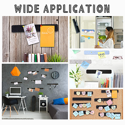 Cork Board Strips for Wall Self Adhesive Cork Strips Bulletin Message Paste  Note