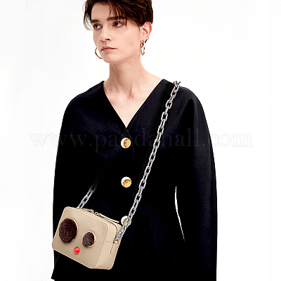 2м 2 стиль ручная работа ccb пластиковые и акриловые кабельные цепи AJEW-PH0003-88-1