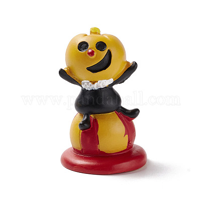 Хэллоуин тема мини смолы украшения домашнего дисплея DJEW-B005-07-1