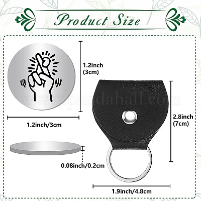 Карманный жетон для объятий DIY-CN0002-67B-1