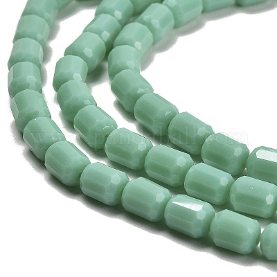 Непрозрачное стекло бисер нитей GLAA-G112-04E-1