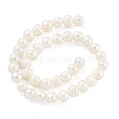Нити из натурального культивированного пресноводного жемчуга PEAR-C003-10B-1