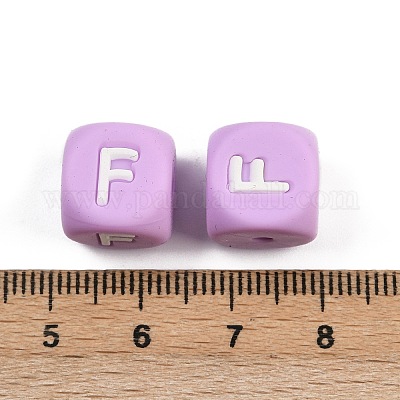 Силиконовые бусины SIL-WH0008-18F-1