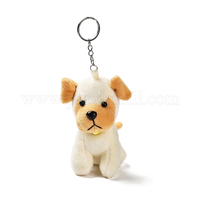 Мягкая плюшевая игрушка из полипропилена с рисунком из хлопка HJEW-K043-06-1