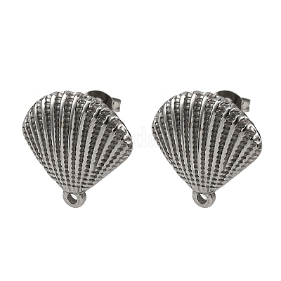 Фурнитура для сережек-гвоздиков из нержавеющей стали 304 STAS-A121-01P-1