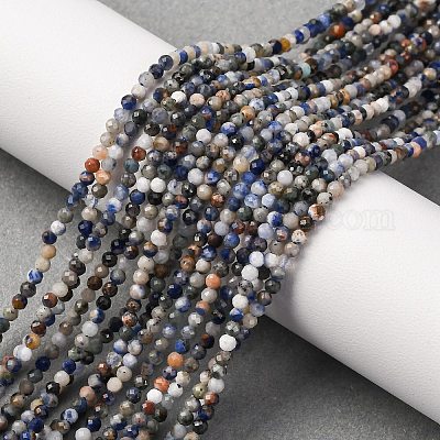 Природный содалит бисер нитей G-RM241221-A5-1