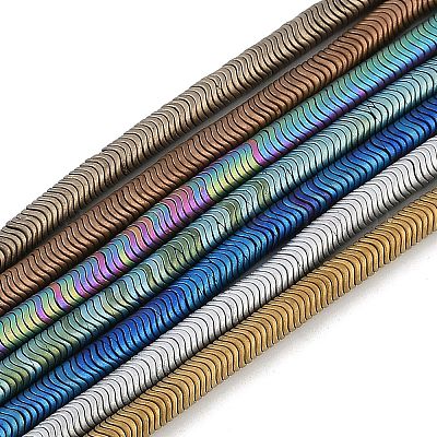 Гальванические нити из синтетических немагнитных гематитовых бусин G-H020-M01-A-1