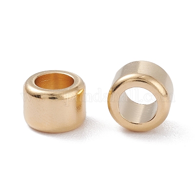 Латунные бусины KK-D002-15A-G-1