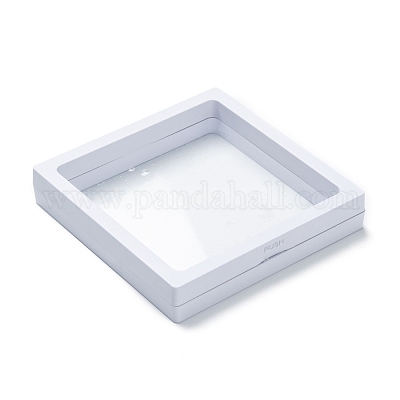 Квадратные прозрачные pe тонкопленочные подвесные стенды для ювелирных изделий&nbsp;CON-D009-02B-01-1