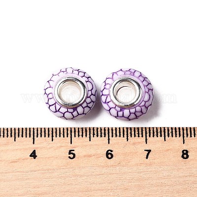 Непрозрачная смола европейский бисер RESI-C055-01-1