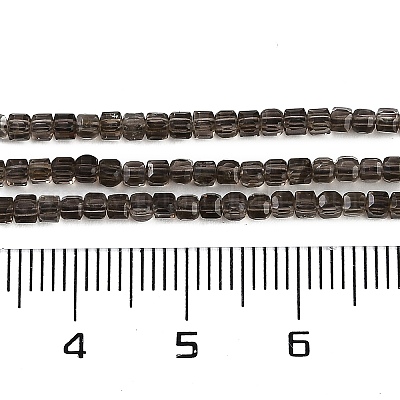 Природный дымчатый кварц нитей бисера&nbsp;G-P553-E06-01-1