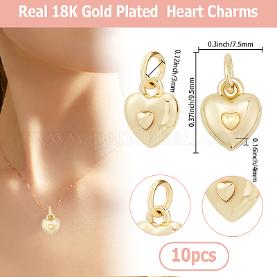 10шт латунные подвески&nbsp;KK-BBC0022-99C-1