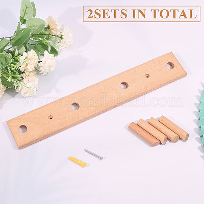 Деревянная стойка для колышков FIND-WH0139-255-1