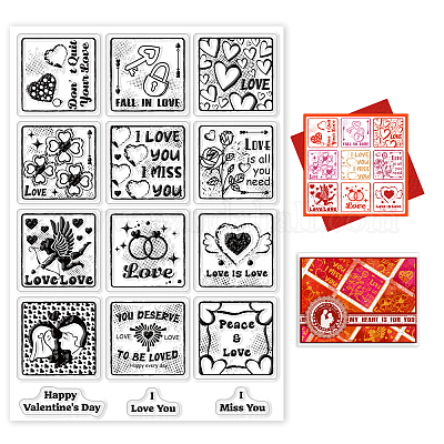 Wholesale PVC Plastic Stamps 