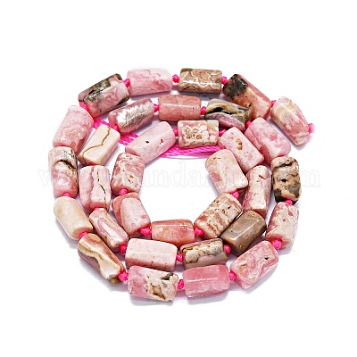 Натуральные бусины из родонита G-O170-126-1