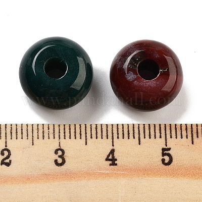 Природного индийского агата Европейский бисером G-C134-04F-1