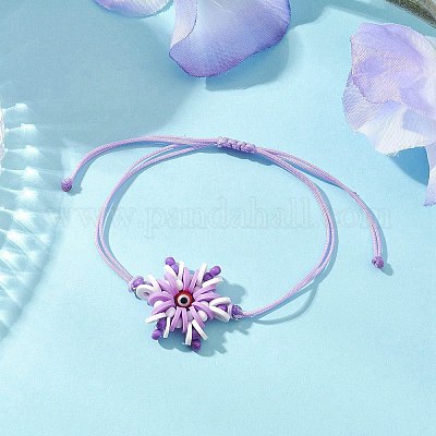 Регулируемые нейлоновые браслеты BJEW-MZ00162-05-1