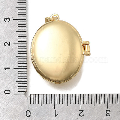 Подвески латуни медальон KK-D431-030C-G-1