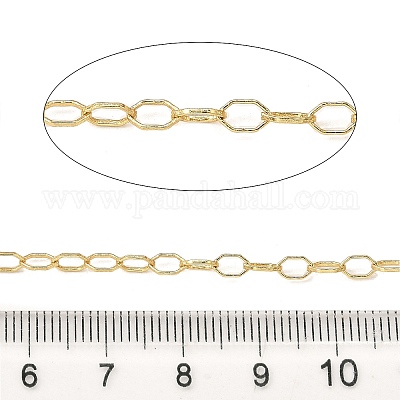 Латунные многоугольные звенья цепи CHC-C014-02A-G-1