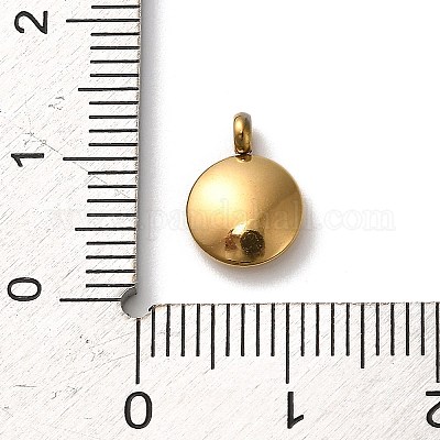 Подвески из нержавеющей стали 304 с черной эмалью STAS-R009-01G-J-1