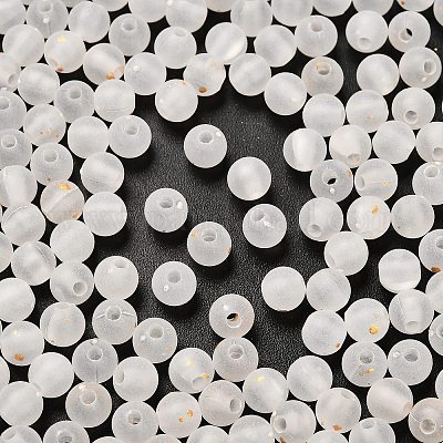 Матовые прозрачные акриловые бусины X1-OACR-F013-12L-1