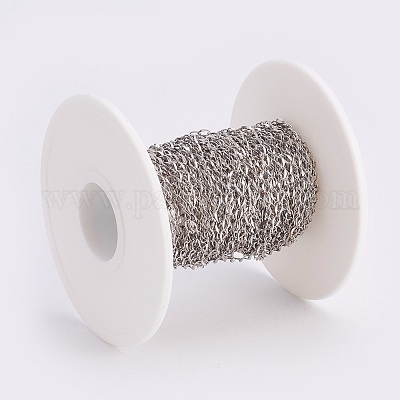 Устойчивые к потускнению витые цепи из нержавеющей стали 304 CHS-K008-15B-1