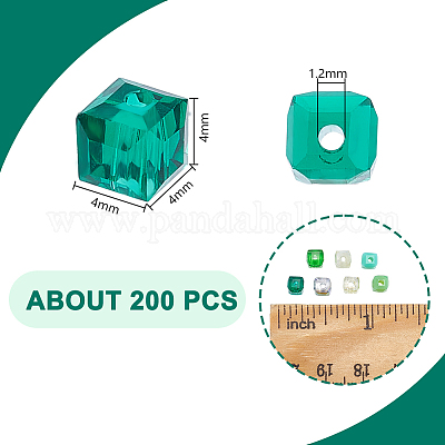 2 пакетик бусин из искусственного хрусталя FIND-GA0006-67B-1