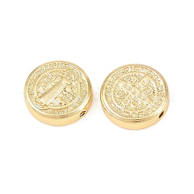 Латунные бусины&nbsp;KK-C162-088C-G-1