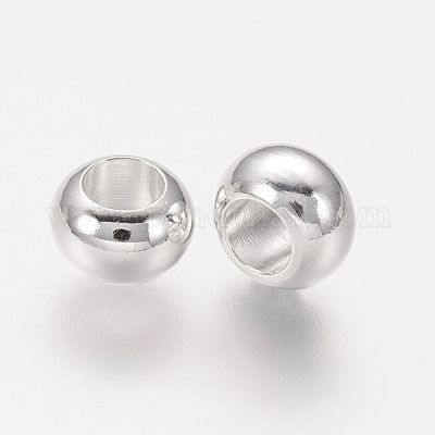 Spacer бисер латунные&nbsp;X-KK-Q083-S-1