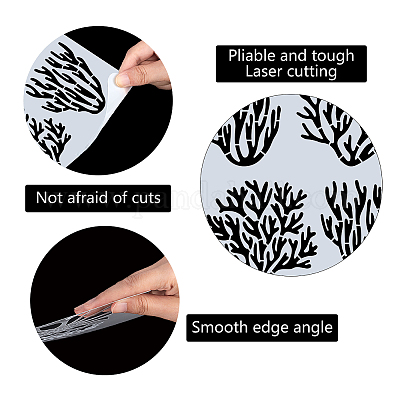 Шаблоны трафаретов для рисования из пластика для домашних животных DIY-WH0286-010-1