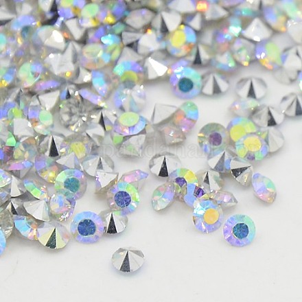 Grade AAA Pointed Back Resin Rhinestones CRES-R120-4.0mm-34-1