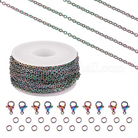 Kit de fabrication de bijoux de chaîne de bricolage STAS-SZ0002-27-1