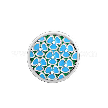 Alloy Enamel Snap Jewelry Buttons PALLOY-Q326-VNC041-3-1