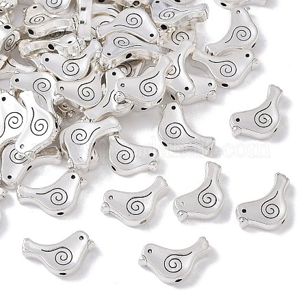 Сплавочные овальные бусины тибетского стиля  AB5587Y-1