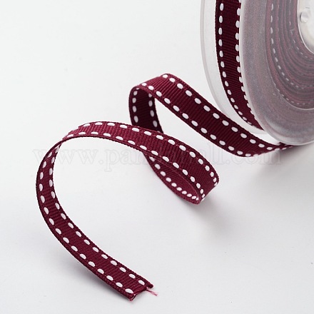 Grosgrain Polyester Ribbons for Gift Packings SRIB-I001-009-275W-1