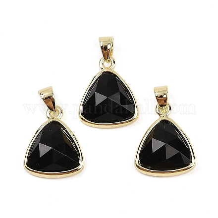 Природные подвески обсидиана G-O176L-16G-1